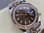 ROLEX DATEJUST BROWN DIAL 41MM - Image 2