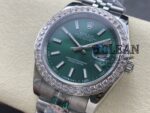 ROLEX DATEJUST GREEN DIAL 41MM - Image 3