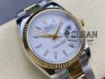 ROLEX DATEJUST WHITE DIAL 36MM - Image 2