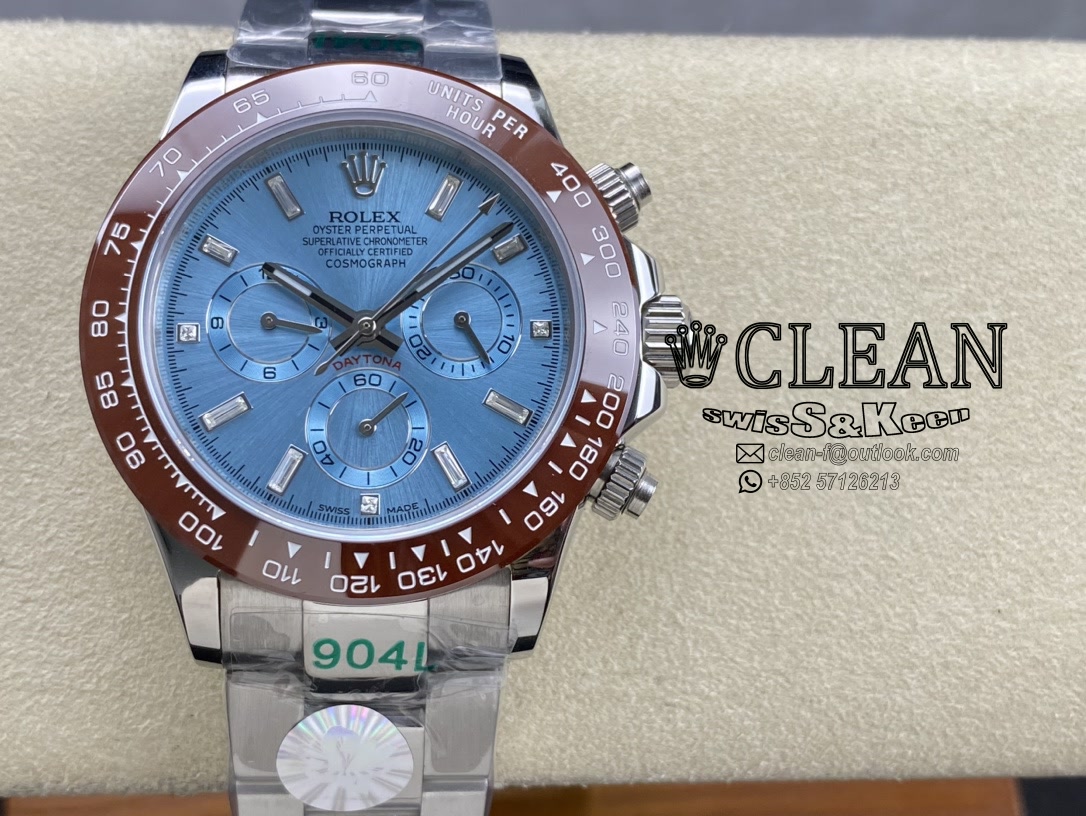 d3c97118b858feadf16acaca076f24a8 ROLEX DAYTONA BLUE DIAL 40MM - Image 1