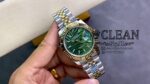 ROLEX DATEJUST GREEN DIAL 41MM - Image 10