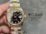 ROLEX DATEJUST BLACK DIAL 36MM