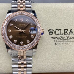ROLEX LADY-DATEJUST BROWN DIAL 31MM