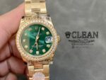 ROLEX LADY-DATEJUST GREEN DIAL 31MM