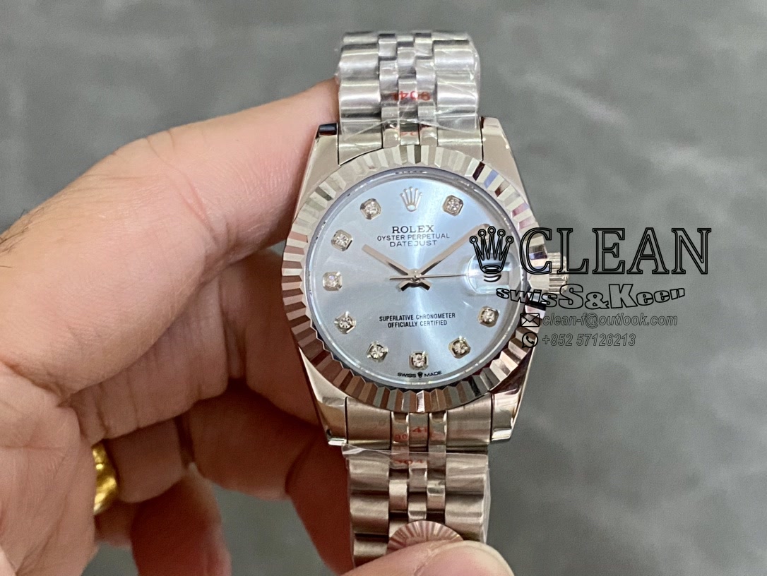 db86894564b4117fb00bf829b887d429 ROLEX LADY-DATEJUST SILVER DIAL 31MM - Image 1