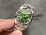 ROLEX LADY-DATEJUST GREEN DIAL 31MM - Image 3