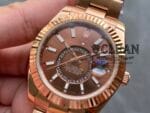 ROLEX SKY-DWELLER BROWN DIAL 42MM - Image 4