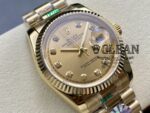 ROLEX DATEJUST GOLD DIAL 36MM - Image 2