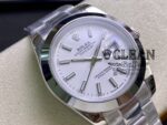 ROLEX DATEJUST WHITE DIAL 41MM - Image 4