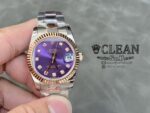 ROLEX LADY-DATEJUST VIOLET DIAL 31MM - Image 9