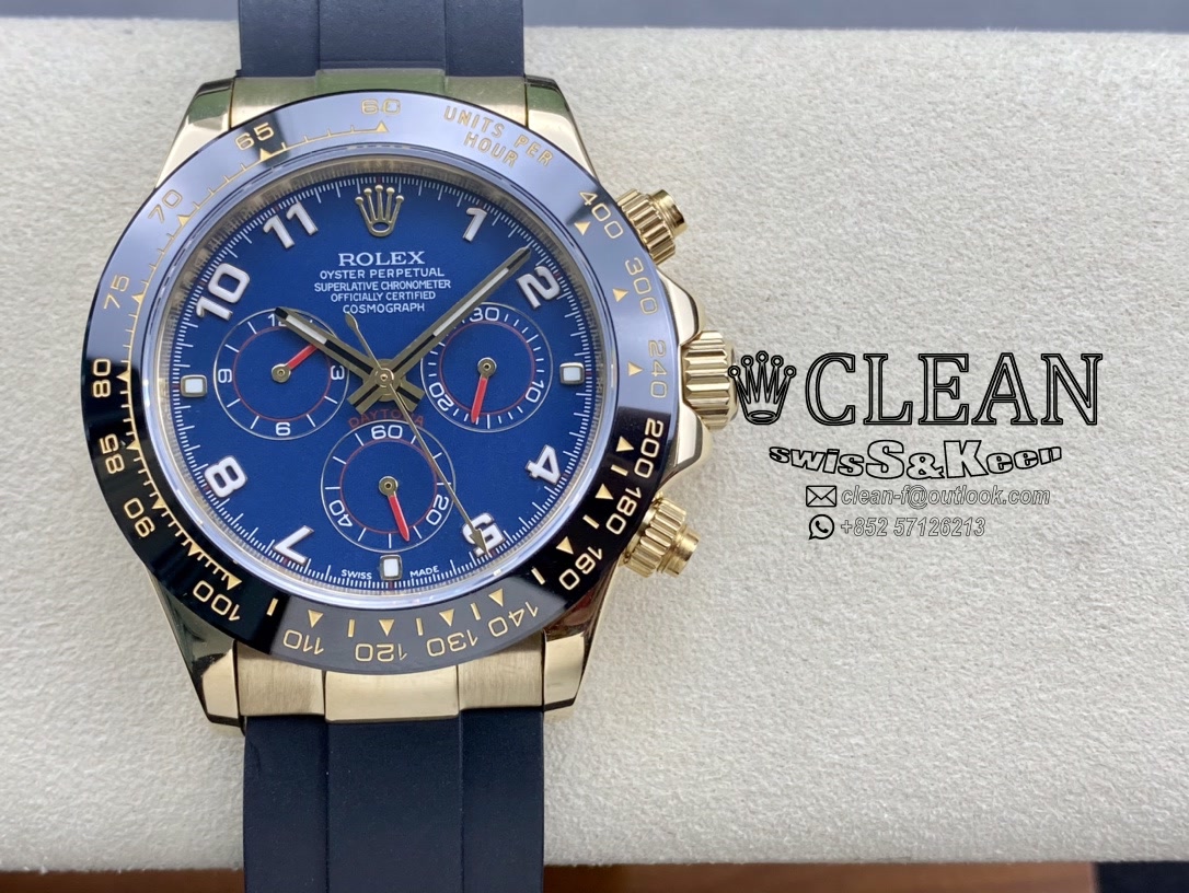 e009b485dfda438cd7d99e4fa5f420ac ROLEX DAYTONA BLUE DIAL 40MM - Image 1