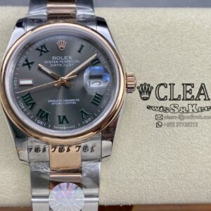 ROLEX DATEJUST BLACK DIAL 36MM