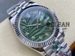 ROLEX DATEJUST GREEN DIAL 41MM - Image 2
