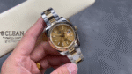 ROLEX DATEJUST GOLD DIAL 41MM - Image 11