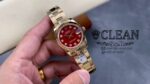 ROLEX LADY-DATEJUST RED DIAL 31MM - Image 10