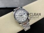 ROLEX DATEJUST SILVER DIAL 41MM - Image 4