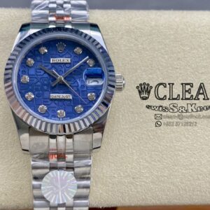 ROLEX LADY-DATEJUST BLUE DIAL 31MM