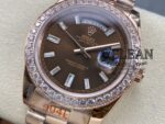 ROLEX DAY-DATE BROWN DIAL 40MM - Image 3