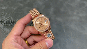 ROLEX LADY-DATEJUST GOLD DIAL 31MM - Image 10