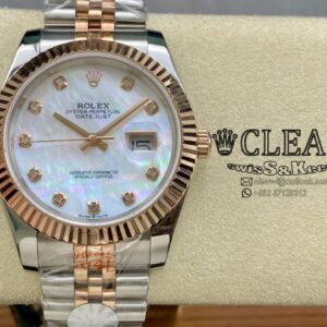 ROLEX DATEJUST WHITE DIAL 41MM