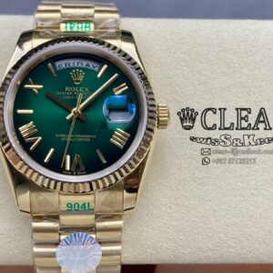 ROLEX DAY-DATE GREEN DIAL 36MM