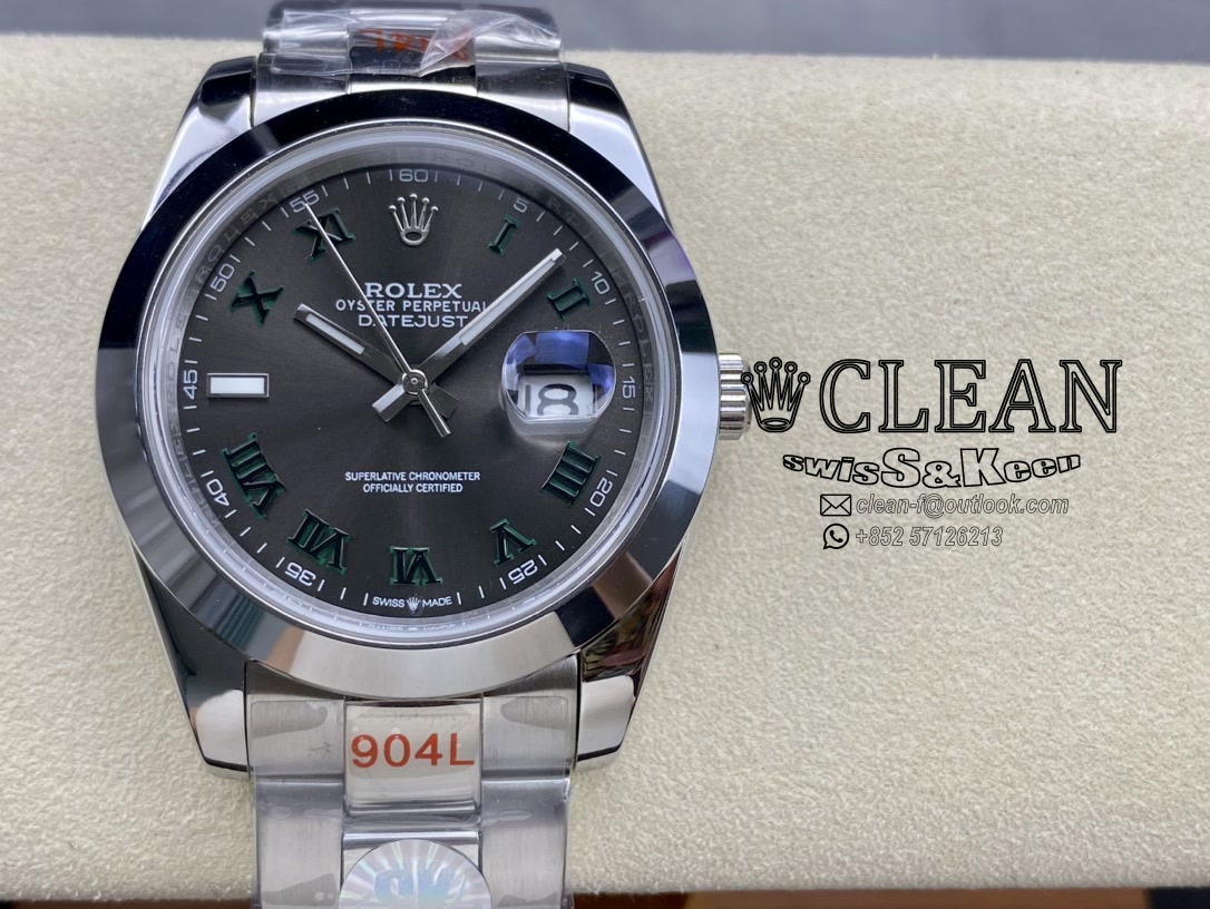 e9c30c75e5ea99eb009b9437fabf31c3 ROLEX DATEJUST BLACK DIAL 41MM - Image 1