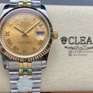 ROLEX DATEJUST GOLD DIAL 36MM