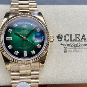 ROLEX DAY-DATE GREEN DIAL 36MM