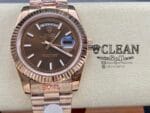 ROLEX DAY-DATE BROWN DIAL 40MM
