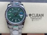 ROLEX DATEJUST GREEN DIAL 36MM