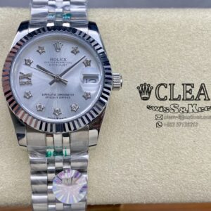ROLEX LADY-DATEJUST SILVER DIAL 31MM