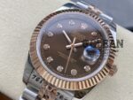 ROLEX DATEJUST BROWN DIAL 41MM - Image 3