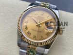 ROLEX DATEJUST GOLD DIAL 36MM - Image 4