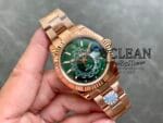 ROLEX SKY-DWELLER GREEN DIAL 42MM - Image 4