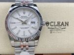 ROLEX DATEJUST WHITE DIAL 41MM