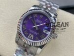 ROLEX LADY-DATEJUST VIOLET DIAL 31MM - Image 2