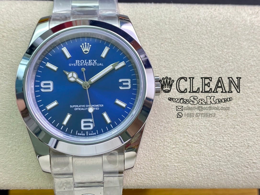 f830c8ad0a01ef69fe1c6b0809739770-1 ROLEX EXPLORER BLACK DIAL 41MM - Image 1