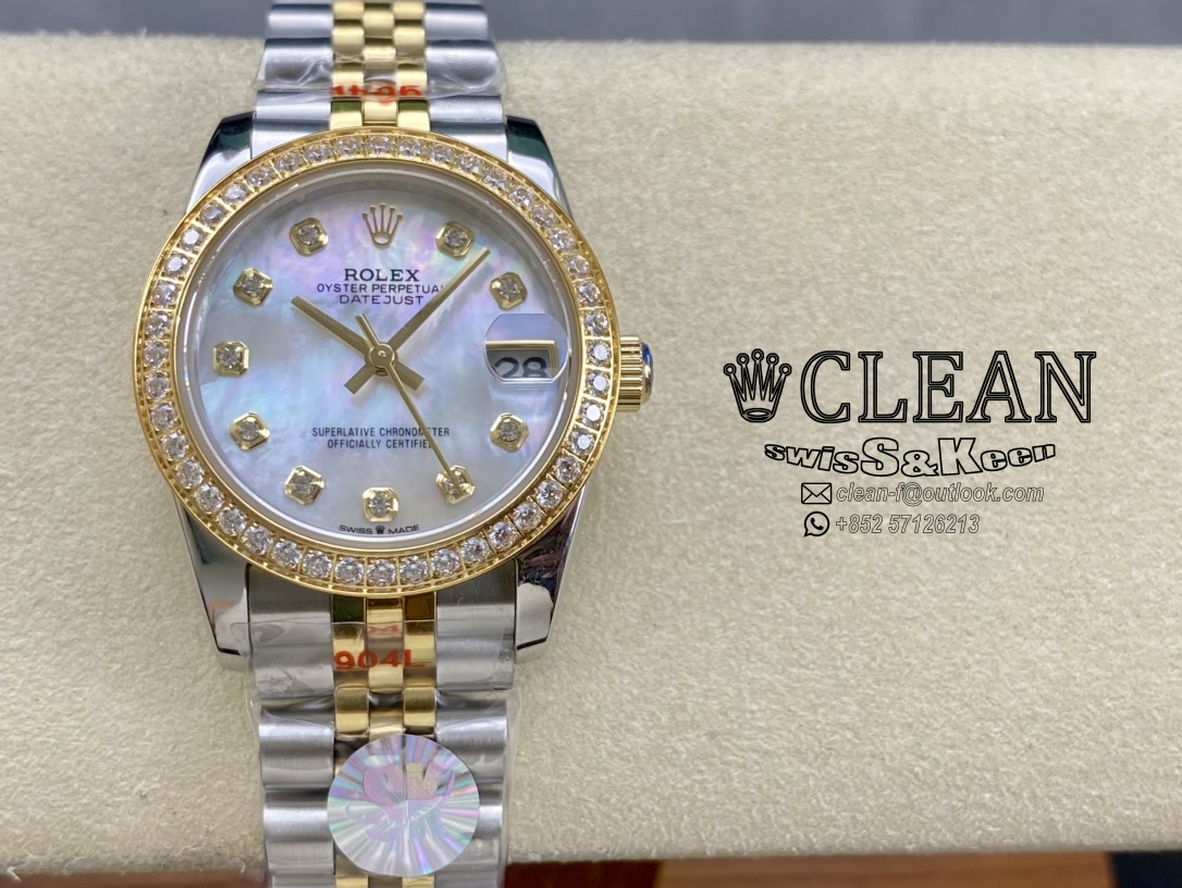 f88b2fcd79075e3810fb4977c7af2fcd ROLEX LADY-DATEJUST WHITE DIAL 31MM - Image 1