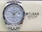 ROLEX DATEJUST SILVER DIAL 41MM