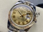 ROLEX DATEJUST GOLD DIAL 41MM - Image 3