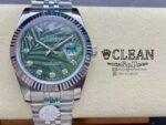 ROLEX DATEJUST GREEN DIAL 41MM